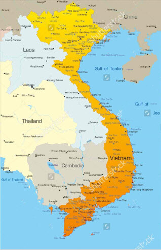 In bản đồ Việt Nam lớn