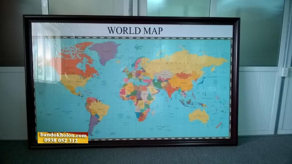 bán bản đồ thế giới