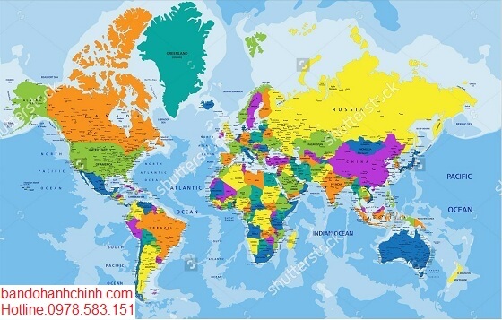 Mua bản đồ Thế Giới giá rẻ ở đâu