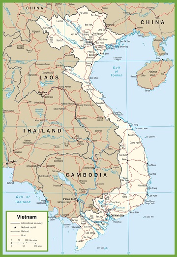Bán bản đồ giao thông đường bộ việt nam