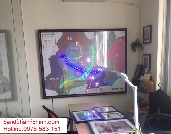 in bản đồ thành phố Hồ Chí Minh giá rẻ ở đâu