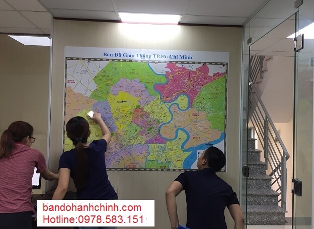 mua bản đồ thành phố Hồ Chí Minh size lớn ở đâu