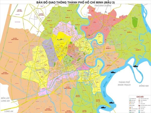 Bán bản đồ thành phố Hồ Chí Minh chất lượng