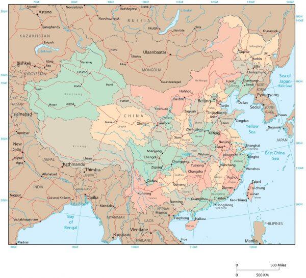 bản đồ Trung Quốc