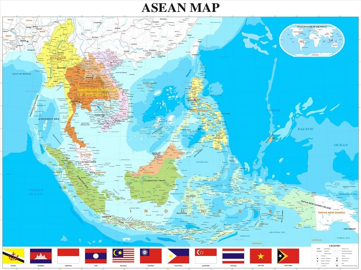 Bản Đồ ASEAN