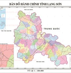 Bản Đồ Tỉnh Lạng Sơn Sau Sáp Nhập
