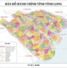 Bản Đồ Tỉnh Vĩnh Long Sau Sáp Nhập